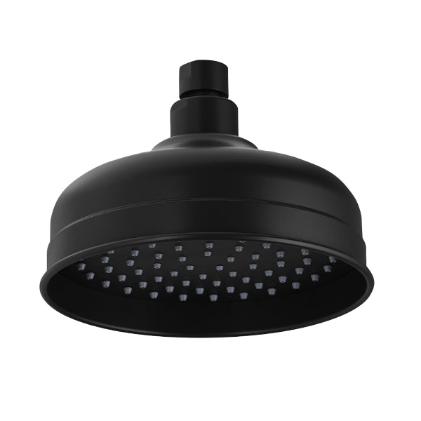 Phoenix Cromford 134-5000-10 Shower Rose, Matte Black 4 Star 7LPM image