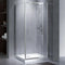 Plan Shower Screen Only, Polished Aluminium