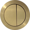 Johnson Suisse Toilet Button to Suit 48mm Hole - Brushed Brass
