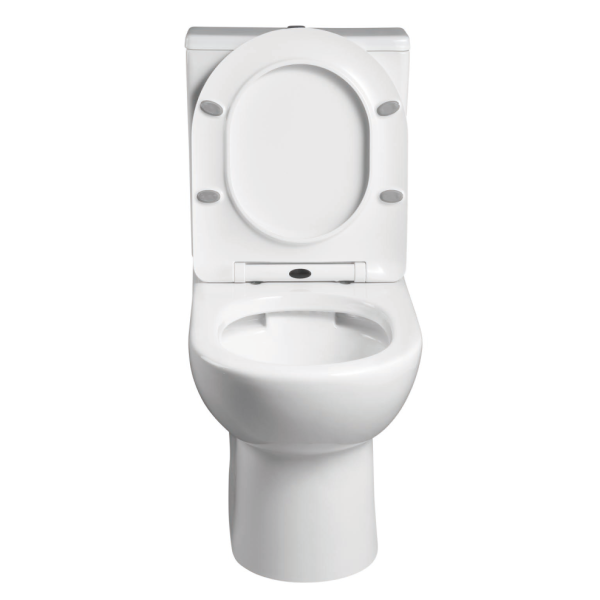 Galway Rimless Back To Wall Suite - White