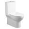 Galway Rimless Back To Wall Suite - White