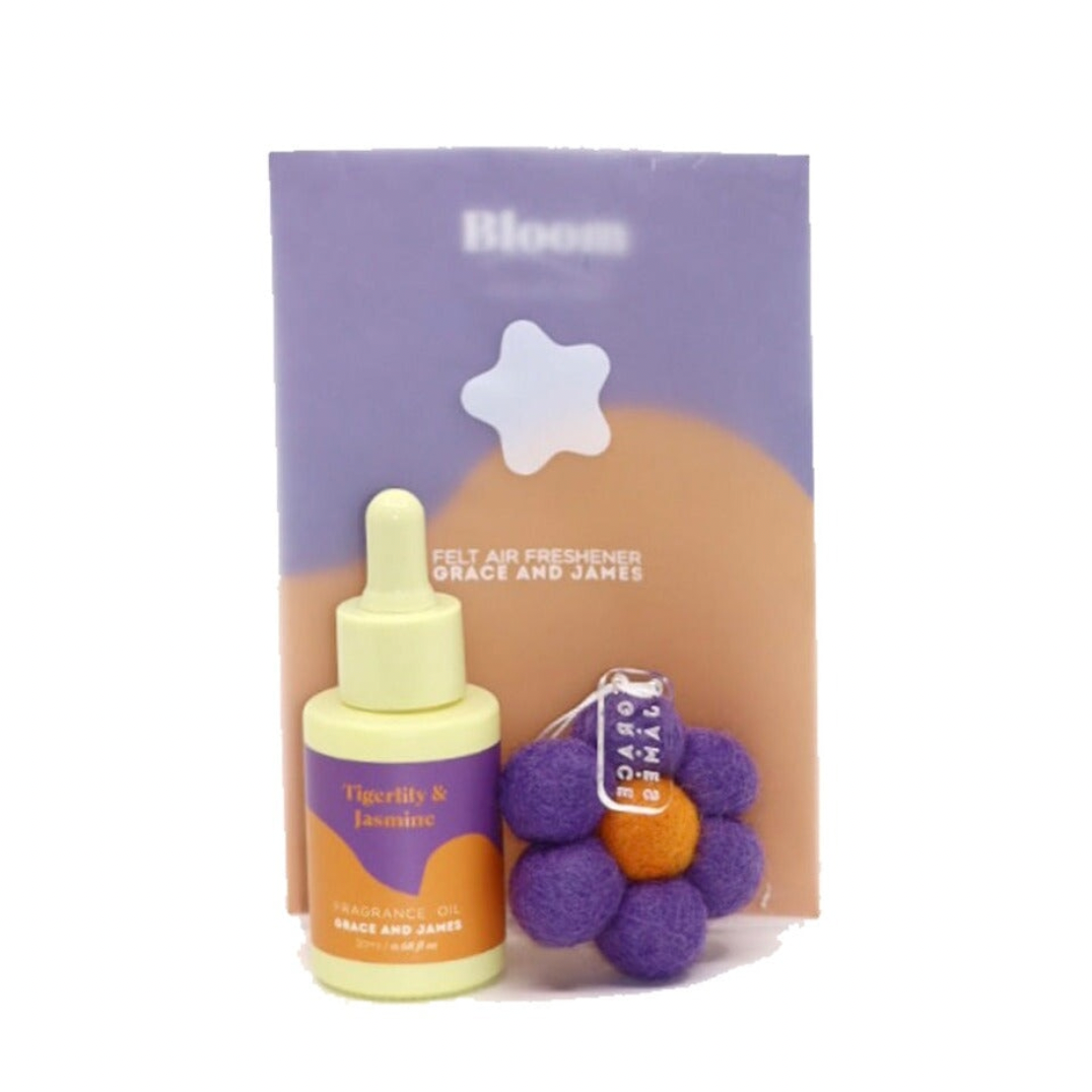 Air Fresheners Tigerlily & Jasmine - Felt Air Freshener