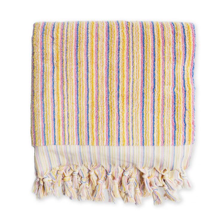 Bath Towels & Washcloths Candy Lane Fine Lines Turkish Bath Towel
