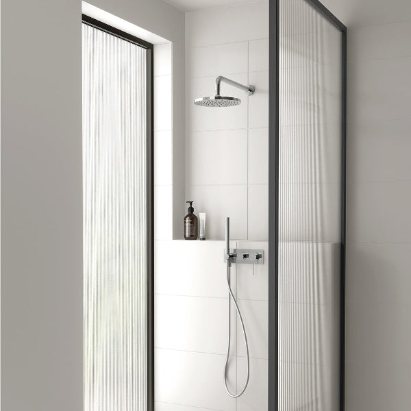 Phoenix Vivid Shower Rose 230mm Round, Chrome image