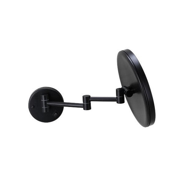 Matte black magnifying deals mirror