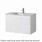 Aulic Alice Wall Hung Vanity 750mm, Stone Top with Undercounter Basin