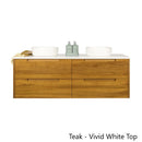 FABF Avila Solid Timber Vanity 1500mm - Teak / Messmate / Vic Ash / Blonde Teak