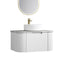 Aulic Petra 750mm Vanity Unit with Flat Stone Top (add basin)