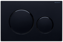 Geberit Sigma 20 Dual Flush Button & Plate - Matte Black & Matte White