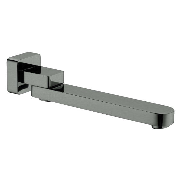 Nero Bianca Swivel Bath Outlet - Gunmetal Grey / NR207GM