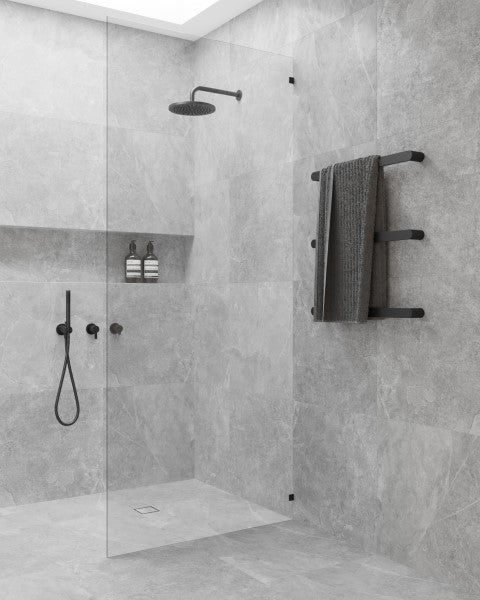 Towel rail in shower area sales