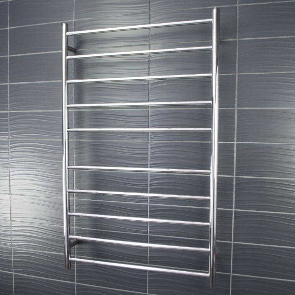 Radiant RTR04 Round Heated Ladder - 750 x 1200, Polished – Bathware Direct
