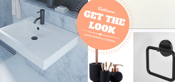 Get the Look - Caroma Liano Nexus Contemporary Bathroom