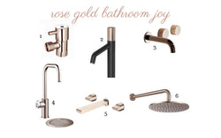 Achieve Beautiful Bathroom Femininity with Rose Gold