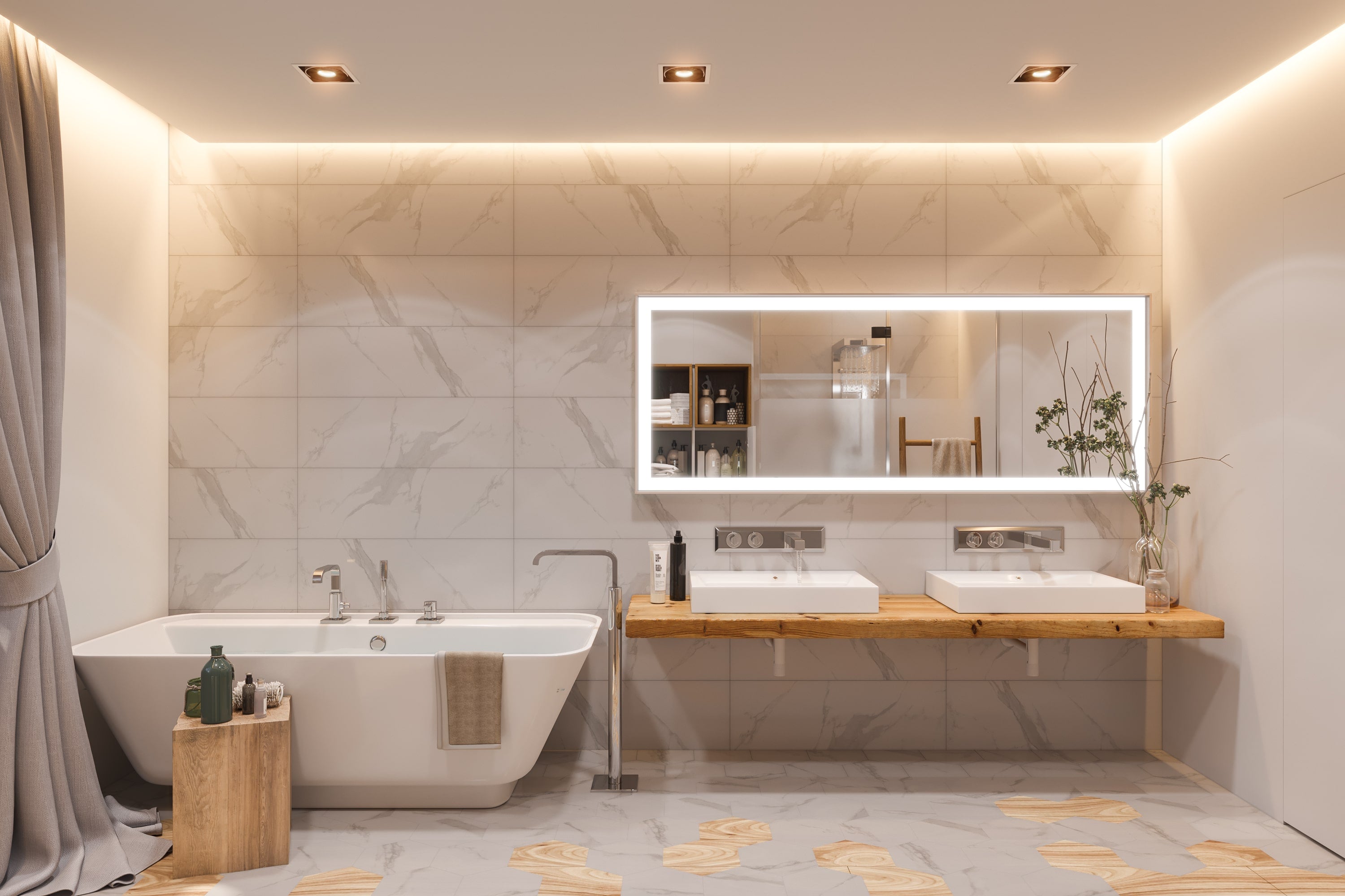 bathroom mirrors 