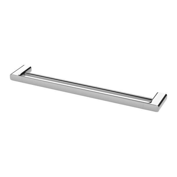 Phoenix Nuage Double Towel Rail 600mm, Chrome image