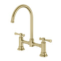 Phoenix Cromford, Exposed Sink Set Brushed Gold image