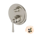 Phoenix Cromford SwitchMix Shower / Bath Diverter Mixer Fit-Off Kit, Brushed Nickel image