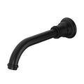 Phoenix Cromford  Wall Basin / Bath Outlet 180mm, Matte Black image