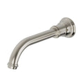 Phoenix Cromford  Wall Basin / Bath Outlet 180mm, Brushed Nickel image