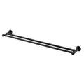 Phoenix Cromford 134-8130-10 Double Towel Rail 800mm, Matte Black image