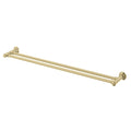 Phoenix Cromford 134-8130-12 Double Towel Rail 800mm, Brushed Gold image