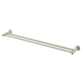 Phoenix Cromford 134-8130-40 Double Towel Rail 800mm, Brushed Nickel image