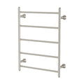 Phoenix Cromford 134-8750-40 Heated Towel Ladder 550mm x 750mm, Brushed Nickel image