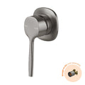 Phoenix Vask SwitchMix Shower / Wall Mixer Fit-Off Kit, Brushed Carbon image