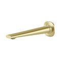 Phoenix Vask Wall Basin / Bath Outlet 200mm, Brushed Gold image