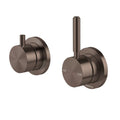 Phoenix Vivid MKII SwitchMix Shower / Bath Diverter Mixer Pin Up Fit-Off Kit, Brushed Bronze image