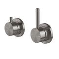 Phoenix Vivid MKII SwitchMix Shower / Bath Diverter Mixer Pin Up Fit-Off Kit, Brushed Carbon image