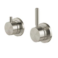 Phoenix Vivid MKII SwitchMix Shower / Bath Diverter Mixer Pin Up Fit-Off Kit, Brushed Nickel image