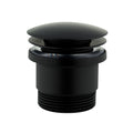 Vogue Universal Matte Black Domed Pop Up Basin Waste 40/32mm