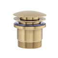 Vogue Universal Brushed Gold Domed Pop Up Basin Waste 40/32mm