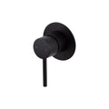 Franz Artline Shower Mixer - Matte Black 80MM Backing Plate (Trim Kit Only) image