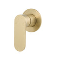 Spectra Shower Mixer - Brushed Gold 80mm Backing Plate (Trim Kit only)