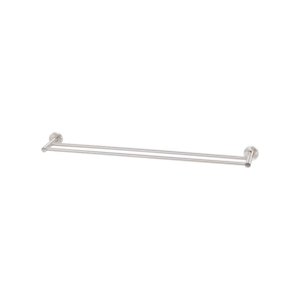 Radford 750mm Double Towel Rail - Brushed Nickel