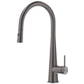 Bella Vista Mica Pull-Out Cone Gooseneck Sink Mixer, Gun Metal image