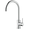 Bella Vista Mica Gooseneck Sink Mixer, Chrome image
