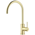 Bella Vista Mica Gooseneck Sink Mixer, French Gold image