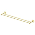 Bella Vista Mica 800mm Double Towel Rail - French Gold image