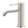 Bella Vista Mica Fluted Basin Mixer, Brushed Nickel image