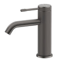 Bella Vista Mica Fluted Basin Mixer, Gun Metal image