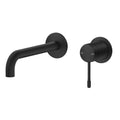 Bella Vista Mica Fluted Wall-Spout Combo, Black image