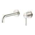 Bella Vista Mica Fluted Wall-Spout Combo, Brushed Nickel image