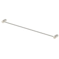 Bella Vista Mica Fluted Single Towel Rail, Brushed Nickel image