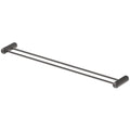 Bella Vista Mica Fluted Double Towel Rail, Gun Metal image