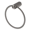 Bella Vista Mica Fluted Towel Ring, Gun Metal image