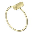 Bella Vista Mica Fluted Towel Ring, French Gold image